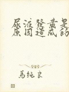 尿液发黄是什么原因造成的