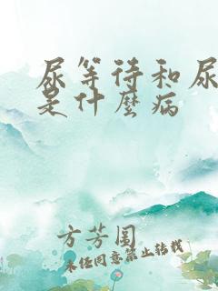 尿等待和尿不尽是什么病