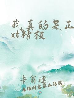 我真的是正派txt精校