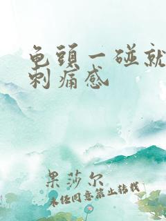 龟头一碰就会有刺痛感