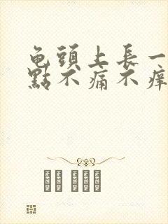 龟头上长一个红点不痛不痒