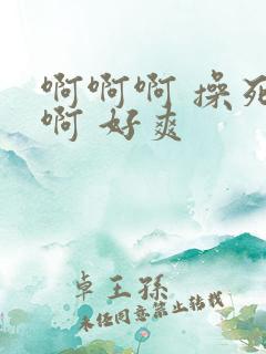 啊啊啊 操死我啊 好爽