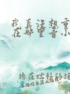 我真没想重生啊在哪里看小说