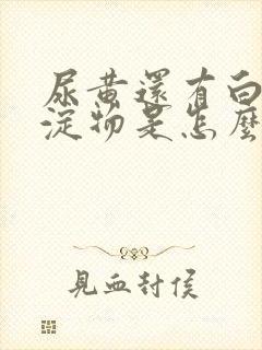 尿黄还有白色沉淀物是怎么回事