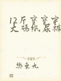 12斤宝宝穿多大码纸尿裤