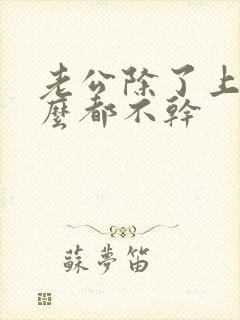 老公除了上班什么都不干