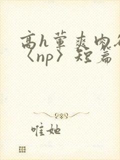 高h荤爽肉欲文〈np〉短篇