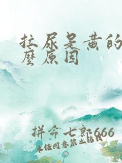 拉尿是黄的是什么原因