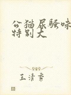 公猫尿骚味突然特别大