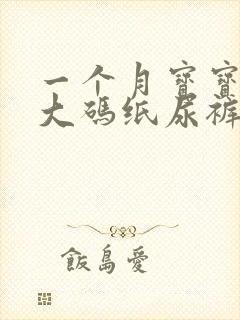 一个月宝宝穿多大码纸尿裤