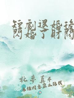 短剧退婚后,我闪婚了财阀大佬