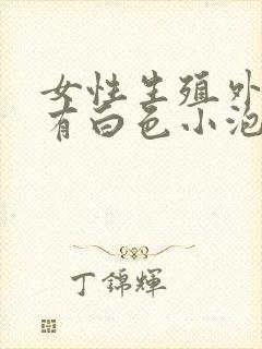 女性生殖外阴上有白色小泡粒