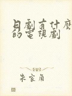 日剧有什么好看的电视剧