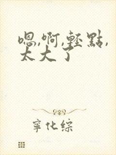 嗯,啊,轻点,太大了