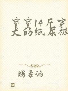 宝宝14斤穿多大的纸尿裤