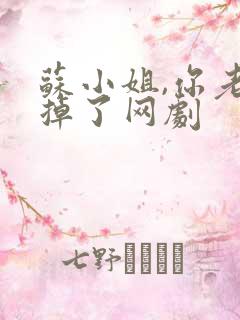 苏小姐,你老公掉了网剧