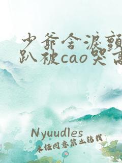 少爷含泪颤抖跪趴被cao哭高小说男男po