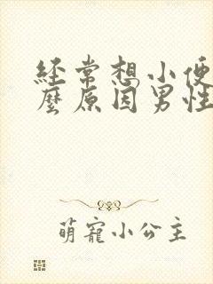 经常想小便是什么原因男性