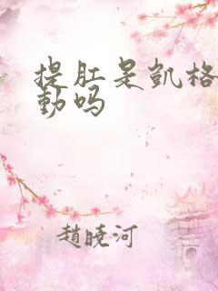 提肛是凯格尔运动吗