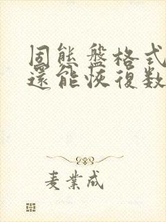 固态盘格式化后还能恢复数据吗