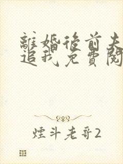 离婚后前夫总是追我免费阅读