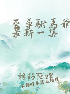 至尊驸马爷短剧最新一集