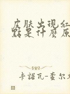 皮肤出现红色斑点是什么原因引起的