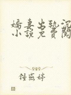 娇妻出轨沉沦记小说免费阅读