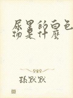 尿里的白色沉淀物是什么