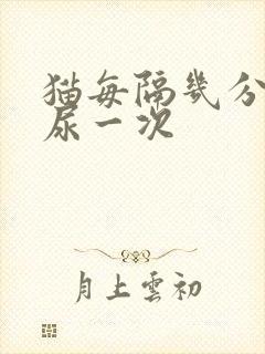 猫每隔几分钟就尿一次