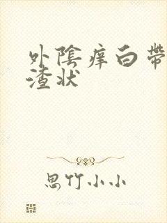 外阴痒白带豆腐渣状