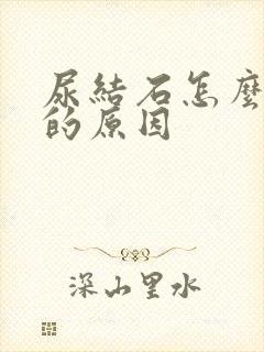 尿结石怎么形成的原因