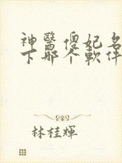 神医傻妃名动天下哪个软件免费