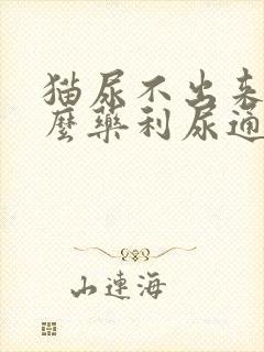 猫尿不出来吃什么药利尿通