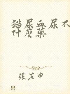 猫尿血尿不出吃什么药