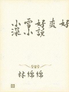 小雪好爽好紧再深小说