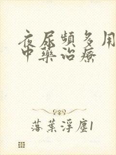 夜尿频多用什么中药治疗