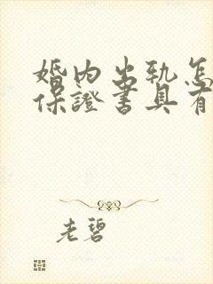 婚内出轨怎样写保证书具有法律效力