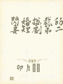 闪婚总裁的小娇妻短剧第二季