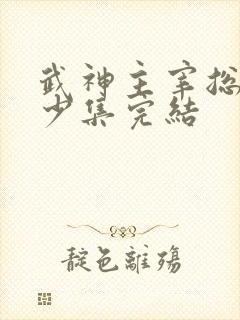 武神主宰总共多少集完结