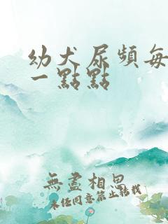 幼犬尿频每次尿一点点