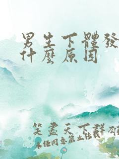 男生下体发痒是什么原因