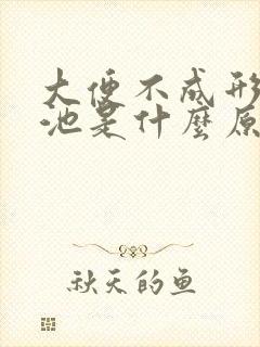 大便不成形粘便池是什么原因