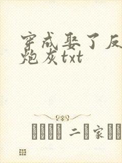 穿成娶了反派的炮灰txt