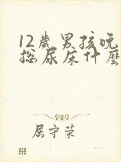 12岁男孩晚上总尿床什么原因