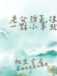 老公脾气很暴躁一点小事就发火