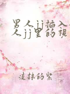 男人jj插入女人jj里的视频