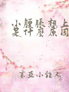 小腹胀想上大便是什么原因