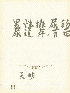 男性撒尿的时候尿道疼,有白色液体