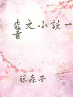 爽文小说一口气看